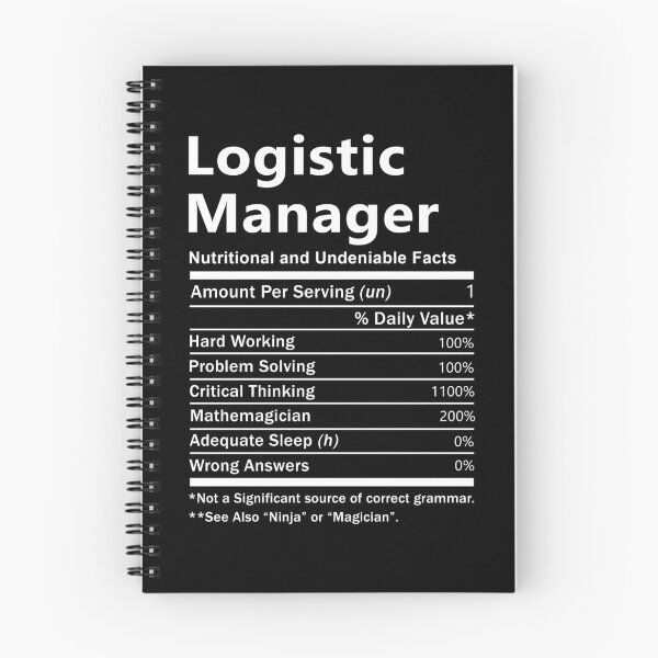 Item preview, Logistic Manager  T Shirt - Nutrition Factors Job Gift Item Tee designed and sold by rolandchel.