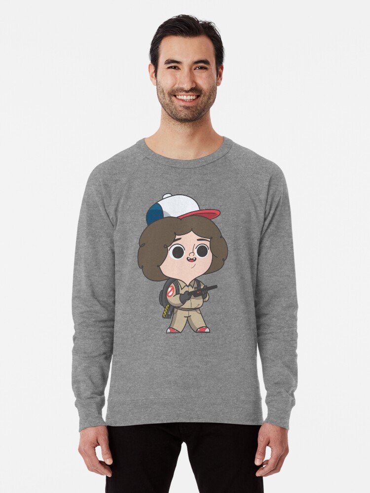 mueble energía Armario Sudadera ligera «Disfraz de Dustin Henderson para Halloween» de ppmid |  Redbubble