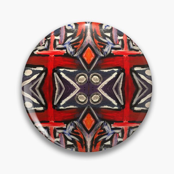 Item preview, Abstract Orange and Red Kaleidoscope Pattern designed and sold by JTony.