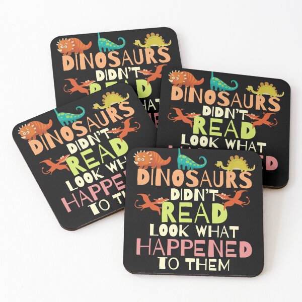 Item preview, Dinosaurs Didnt Read Look What Happened To Them Teacher designed and sold by rileyamiy.