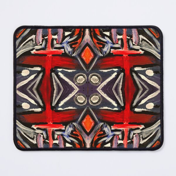 Item preview, Abstract Orange and Red Kaleidoscope Pattern designed and sold by JTony.