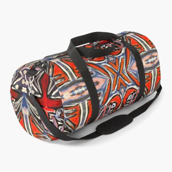 Item preview, Abstract Orange and Red Kaleidoscope Pattern designed and sold by JTony.