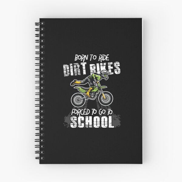Item preview, Born To Ride Dirt Bikes Forced To Go To School Riders Gift designed and sold by celestekey.