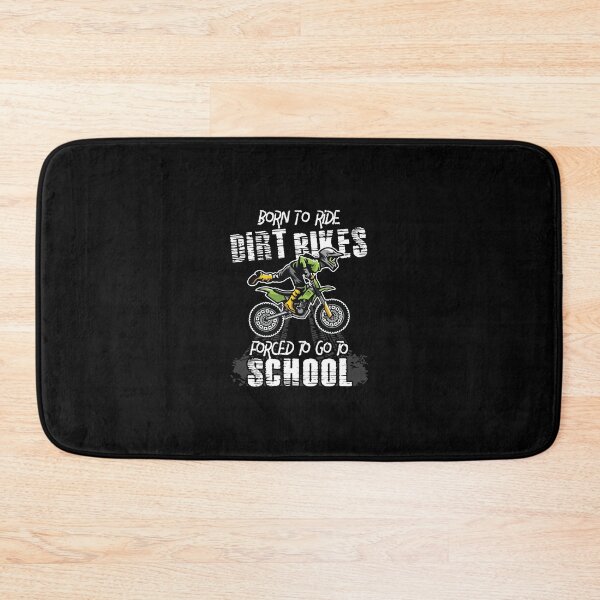 Item preview, Born To Ride Dirt Bikes Forced To Go To School Riders Gift designed and sold by celestekey.