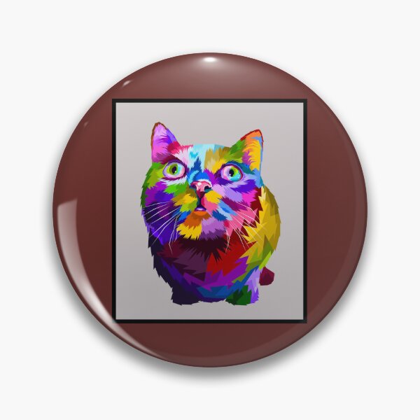 Item preview, Confused Kitty Pop Art designed and sold by VitezCrni.