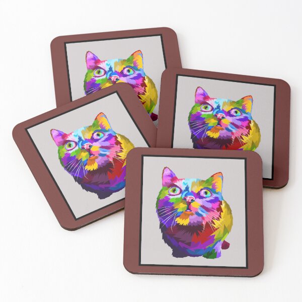 Item preview, Confused Kitty Pop Art designed and sold by VitezCrni.