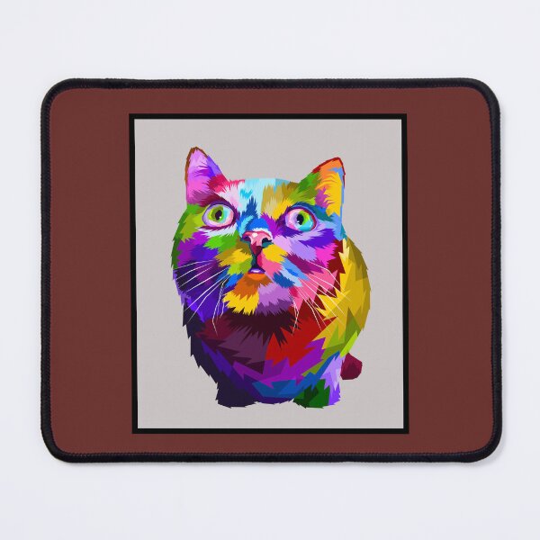 Item preview, Confused Kitty Pop Art designed and sold by VitezCrni.