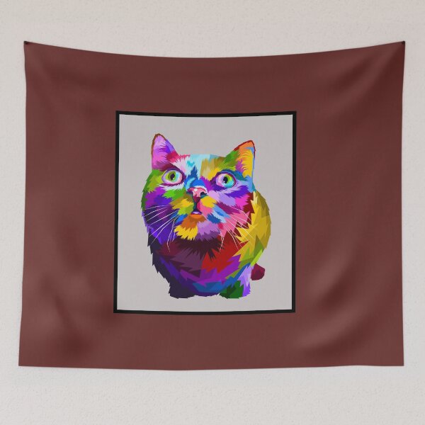 Item preview, Confused Kitty Pop Art designed and sold by VitezCrni.