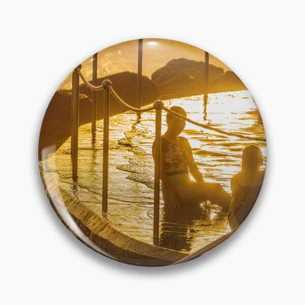 Item preview, Sunrise at Bronte Pool in Sydney  designed and sold by KeithMcInnes.