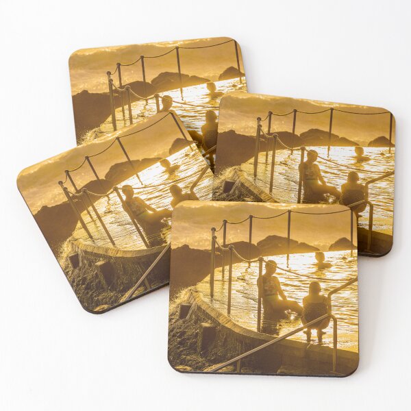 Item preview, Sunrise at Bronte Pool in Sydney  designed and sold by KeithMcInnes.