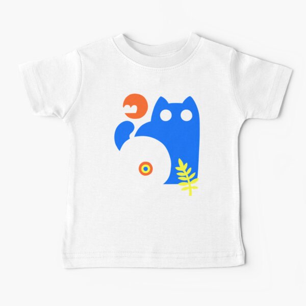 Little Blue Cat Baby T-Shirt
