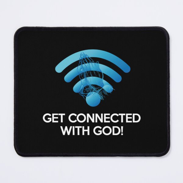 Item preview, Funny Christian Catholic Gift Prayer Faith Get connected with your Church and God designed and sold by DimatiaLazat.