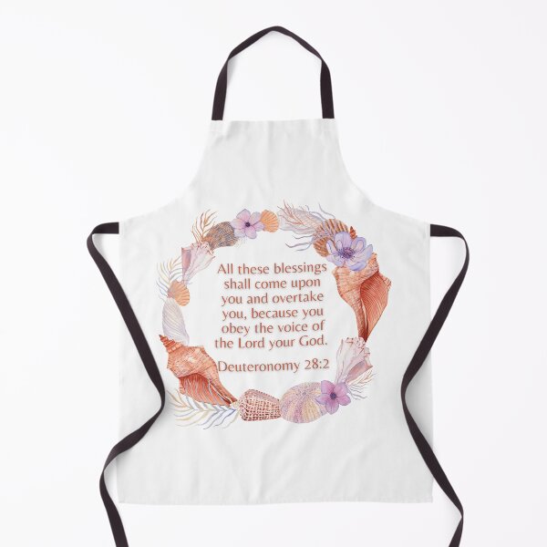 Item preview, All these blessings shall come upon you and overtake you, because you obey the voice of the Lord your God. designed and sold by FlutterByH.