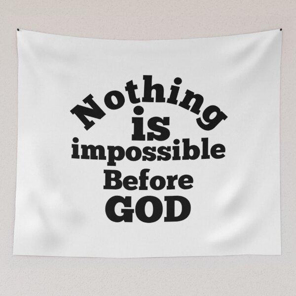 Item preview, Nothing is impossible before god designed and sold by DimatiaLazat.