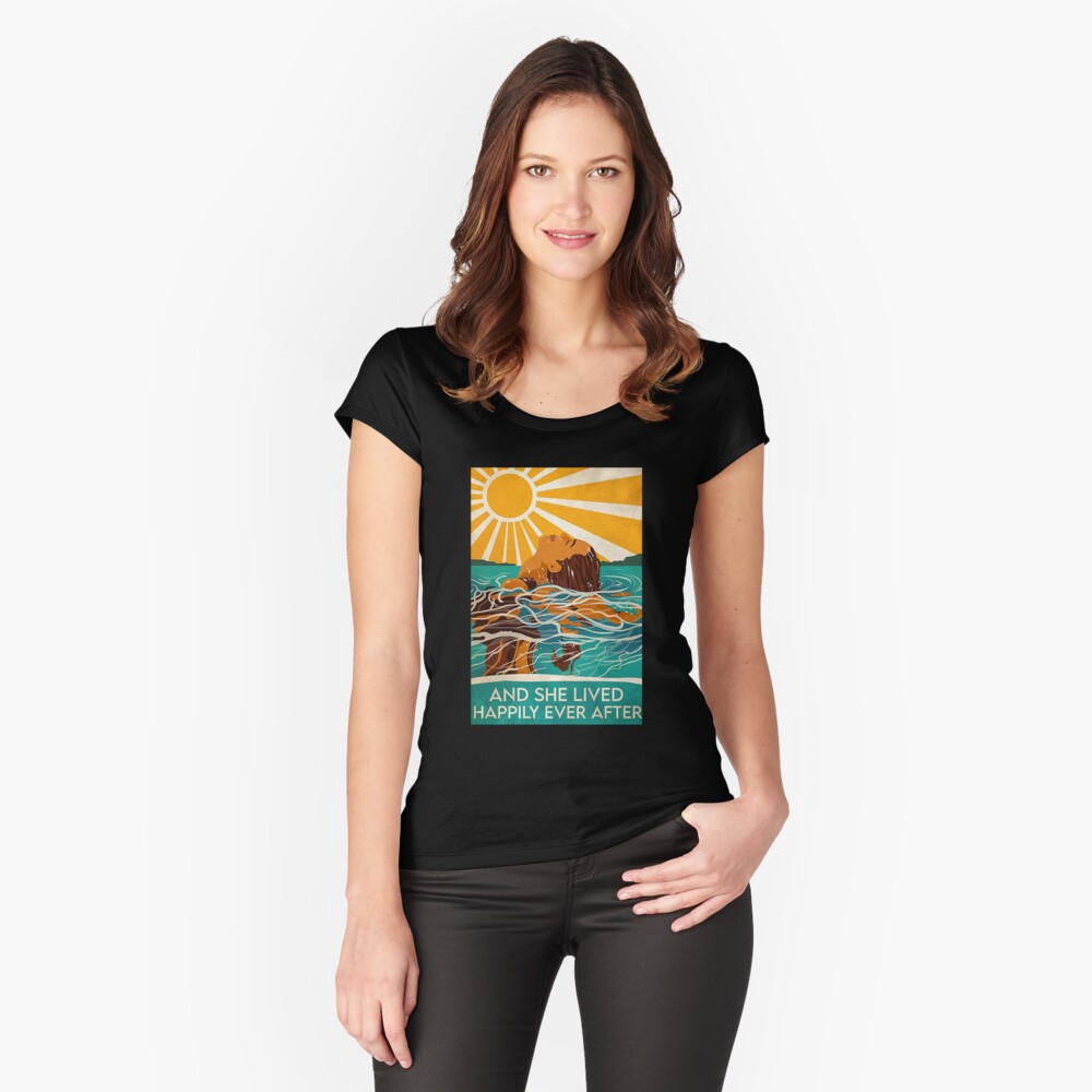 Item preview, Fitted Scoop T-Shirt designed and sold by aMatilda1989.