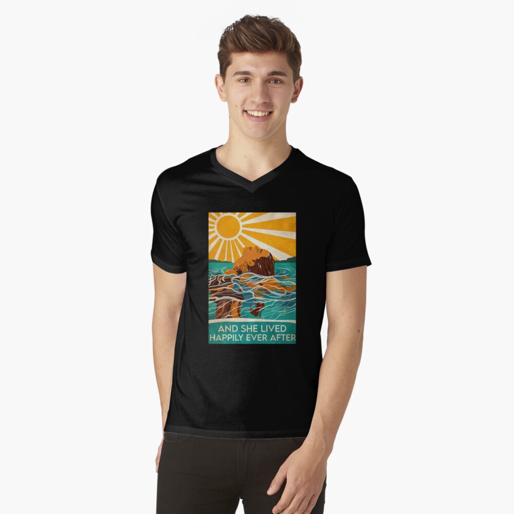 Item preview, V-Neck T-Shirt designed and sold by aMatilda1989.