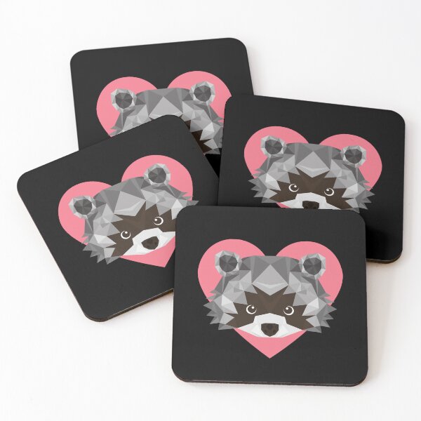 Item preview, Little Raccoon Buddy (Raccoon Lover) designed and sold by i-longmanshop.