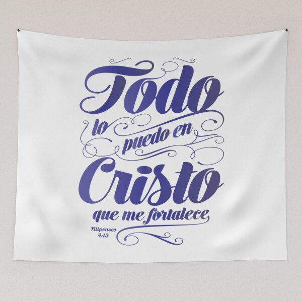 Item preview, Todo lo puedo en cristo que me fortalece designed and sold by DimatiaLazat.
