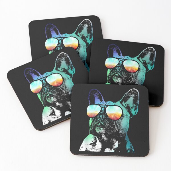 Item preview, French Bulldog Neon Dog designed and sold by vincentalan.