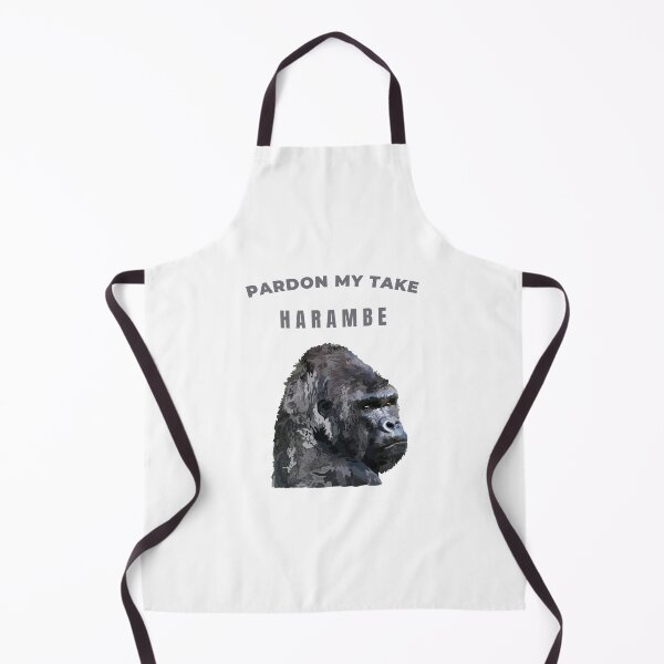 Item preview, PARDON MY TAKE HARAMBE watercolor gorilla designed and sold by MiKy1997.