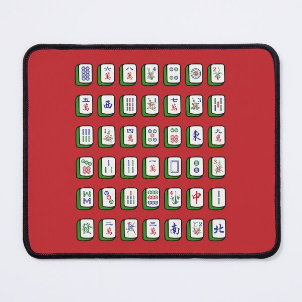 Item preview, Mahjong Game Tiles Neat and Random. It's Mahjong Time! designed and sold by teeworthy.