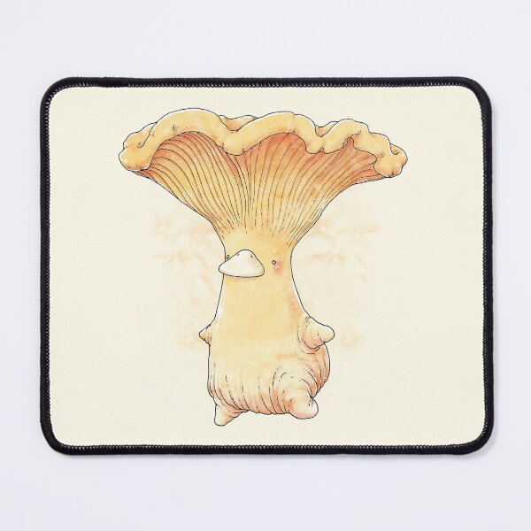 Item preview, Yellow Duck Chanterelle Mushroom on the Run designed and sold by ElfSama.