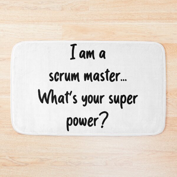 Item preview, My Super power is Scrum - white designed and sold by Amerant.