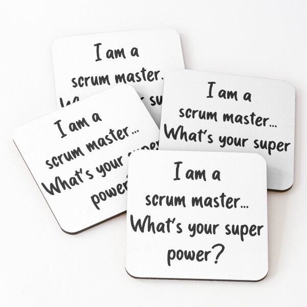 Item preview, My Super power is Scrum - white designed and sold by Amerant.
