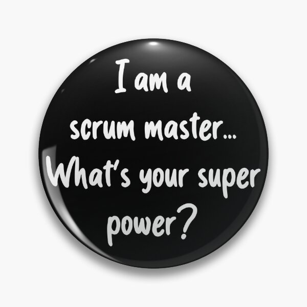 Item preview, My Super power is Scrum - black designed and sold by Amerant.