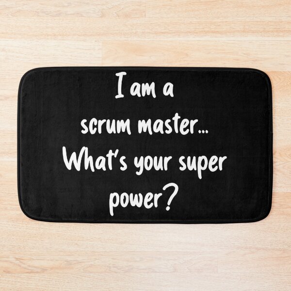 Item preview, My Super power is Scrum - black designed and sold by Amerant.