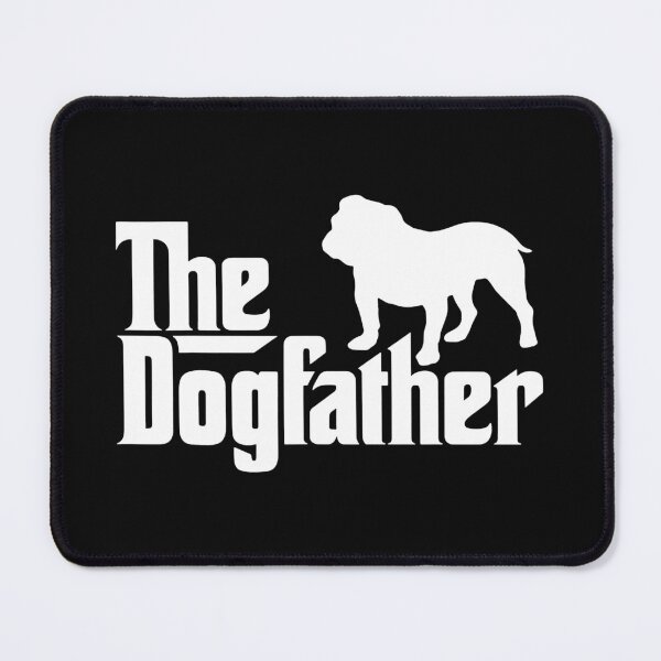 Item preview, The Dogfather Bulldog English Bulldog Dad designed and sold by vincentalan.