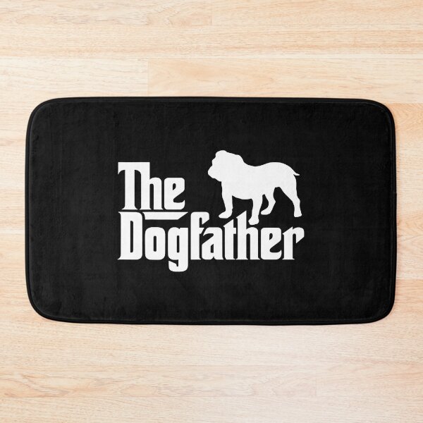 Item preview, The Dogfather Bulldog English Bulldog Dad designed and sold by vincentalan.