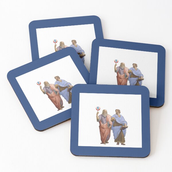 Item preview, Plato and Aristotle   designed and sold by CanLiftaHorse.