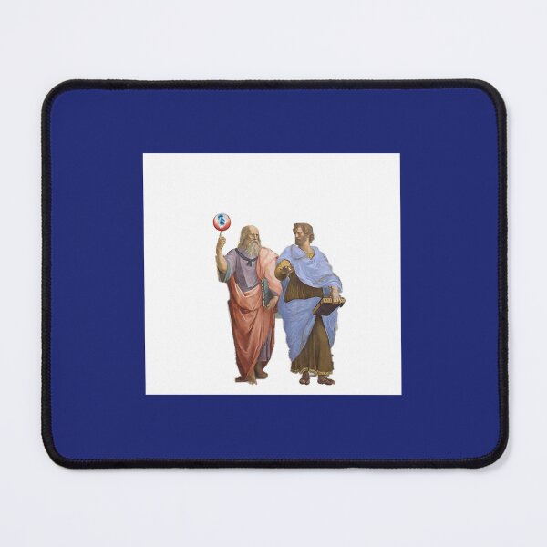 Item preview, Plato and Aristotle   designed and sold by CanLiftaHorse.