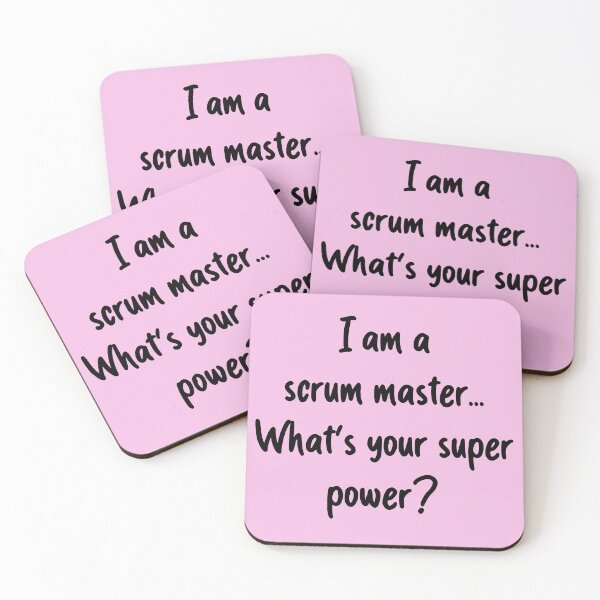Item preview, My Super power is Scrum - pink designed and sold by Amerant.