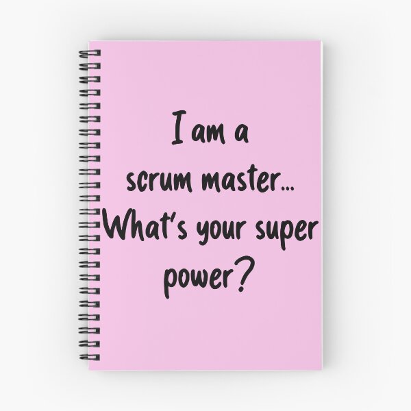 Item preview, My Super power is Scrum - pink designed and sold by Amerant.