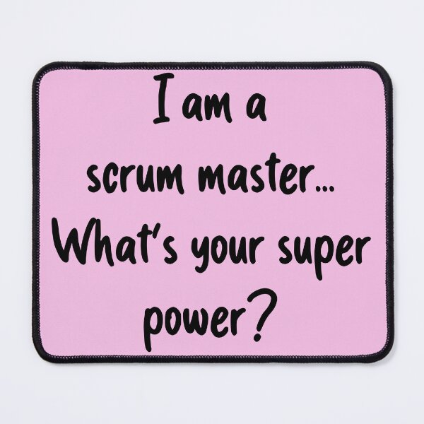 Item preview, My Super power is Scrum - pink designed and sold by Amerant.