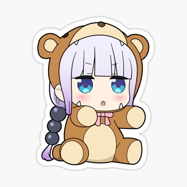 Item preview, Dragon Maid Kanna Chibi Bear designed and sold by ChibiCheems.