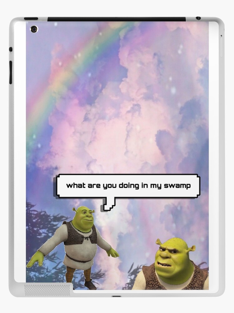 Shrek Aesthetic iPad Case & Skin for Sale by disco-time