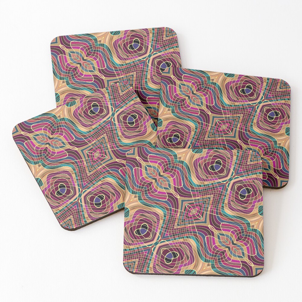Item preview, Coasters (Set of 4) designed and sold by PatternsofLife.