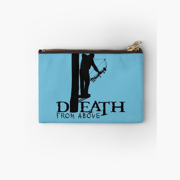 Item preview, DEATH FROM ABOVE - BOWHUNTER Sticker designed and sold by TristanHaberm.