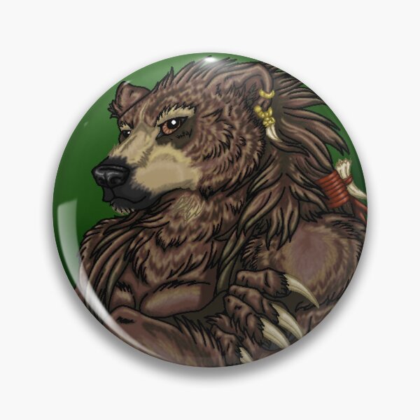 Item preview, Gruff Grizzly designed and sold by silverhyena.
