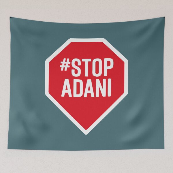 Item preview, stop adani designed and sold by RammiDaxlits.