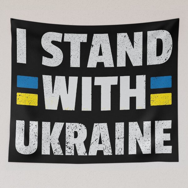 Item preview, I Stand with Ukraine designed and sold by NessiCreates.