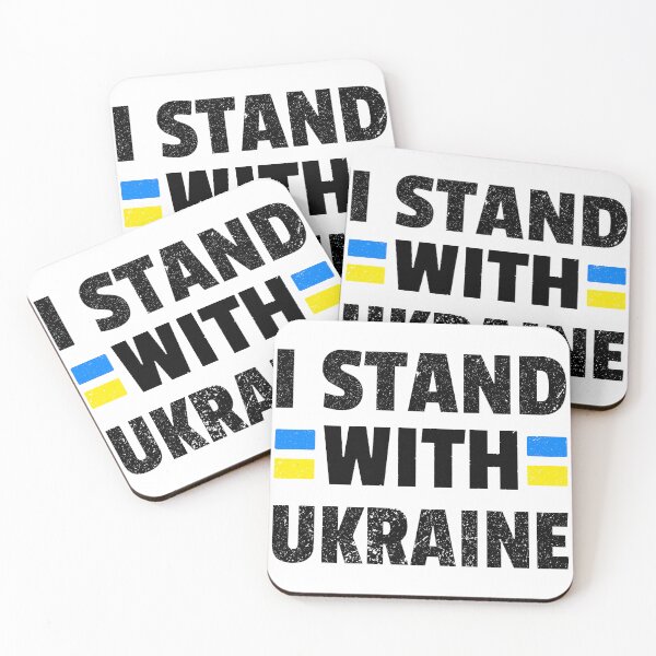 Item preview, I Stand with Ukraine designed and sold by NessiCreates.