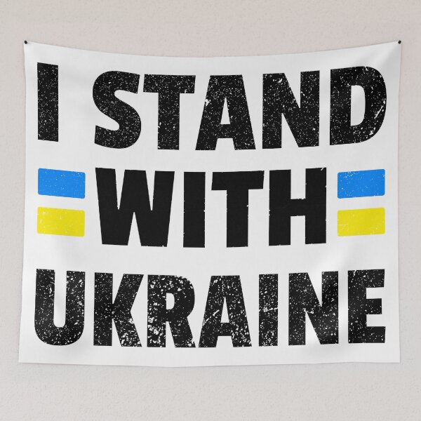 Item preview, I Stand with Ukraine designed and sold by NessiCreates.