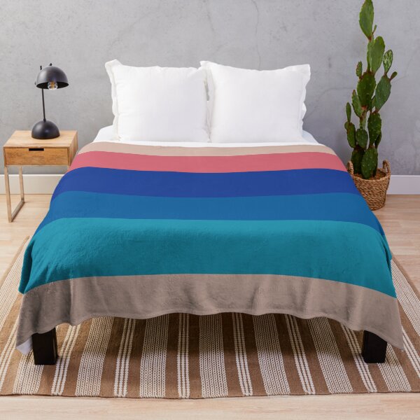 Item preview, Retro Stripes Winter Color Palette designed and sold by SoccaTamam.