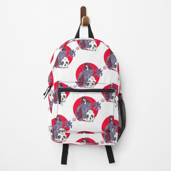 Item preview, Jigoku Dayu - skull and iris designed and sold by tarraadriand.