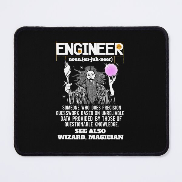 Item preview, The Engineer Funny Mechanical Civil Engineering Graphics designed and sold by ufodinosaur.