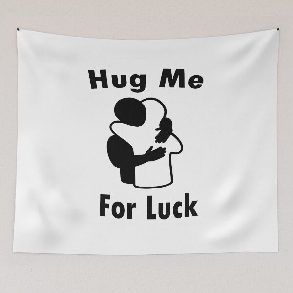 Item preview, Hug Me For Luck designed and sold by The Happiness Market .